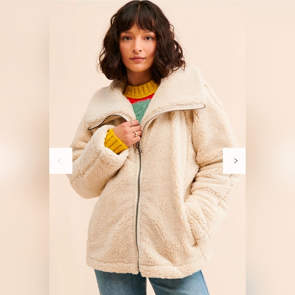Free People We The Free Raya Cozy Coat Size L